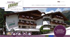 Desktop Screenshot of hotel-erhart.at